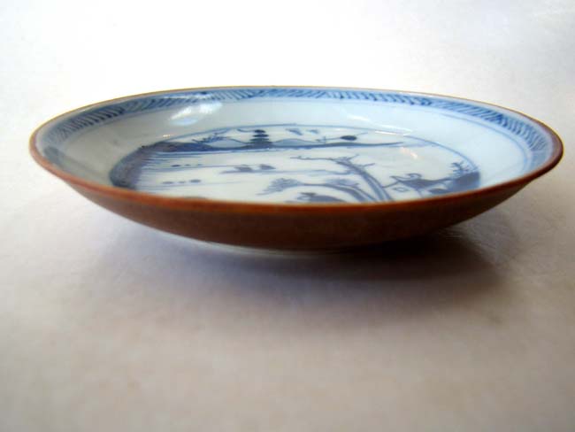 A fine Chinese Porcelain tea cup and saucer circa 1723 salvaged from the CA MAU SHIPWRECK
